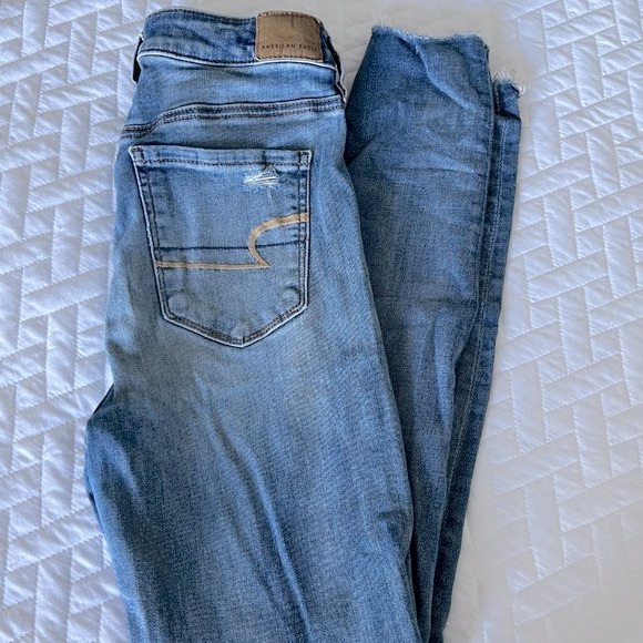 American Eagle Next Level Stretch Super Hi Rise Jegging Size 4 - Picture 11 of 11